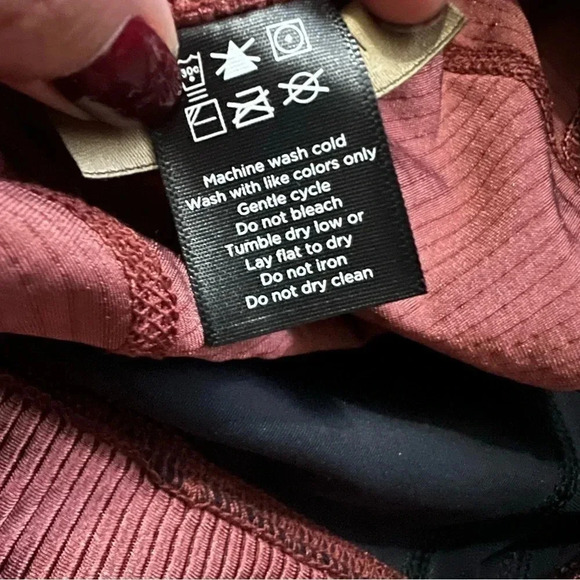 ALALA Raya Rib Bra in Desert Rose (Pinkish Brown) Size XS - Picture 10 of 10